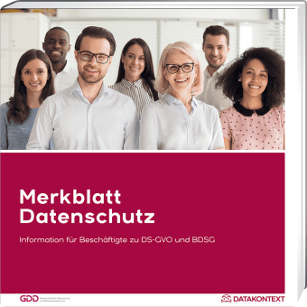 Merkblatt Datenschutz